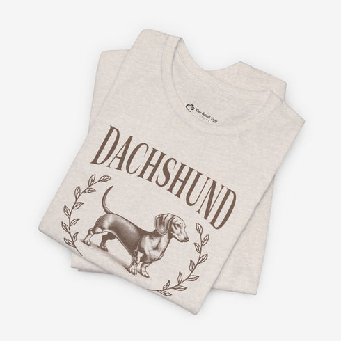 Dachshund T- Shirt for Women - Dachshund Lovers Club Shirt for Dachshund Lovers